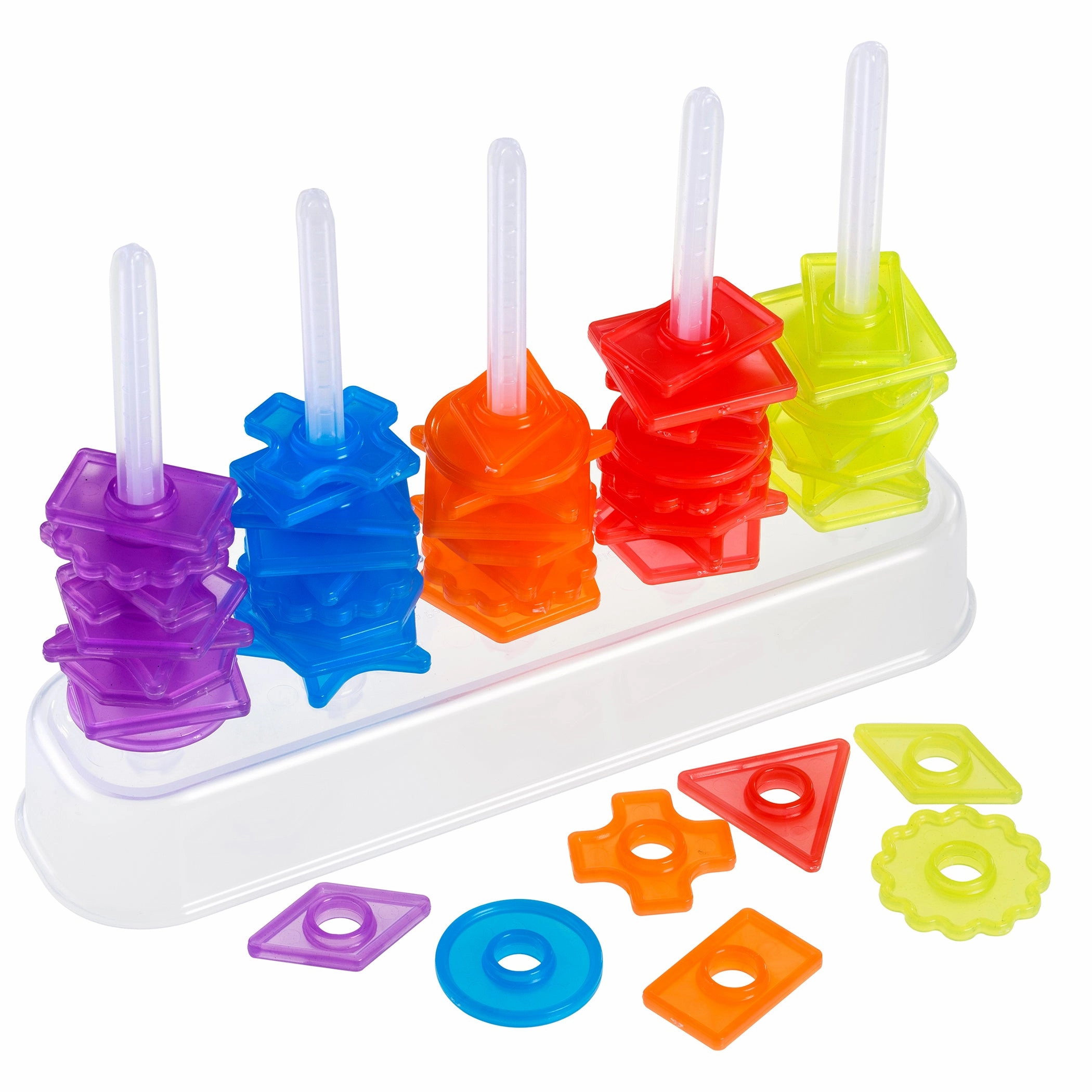 Miniland Educational Translucent Sort & Count Abacolor - Interactive Learning Toy
