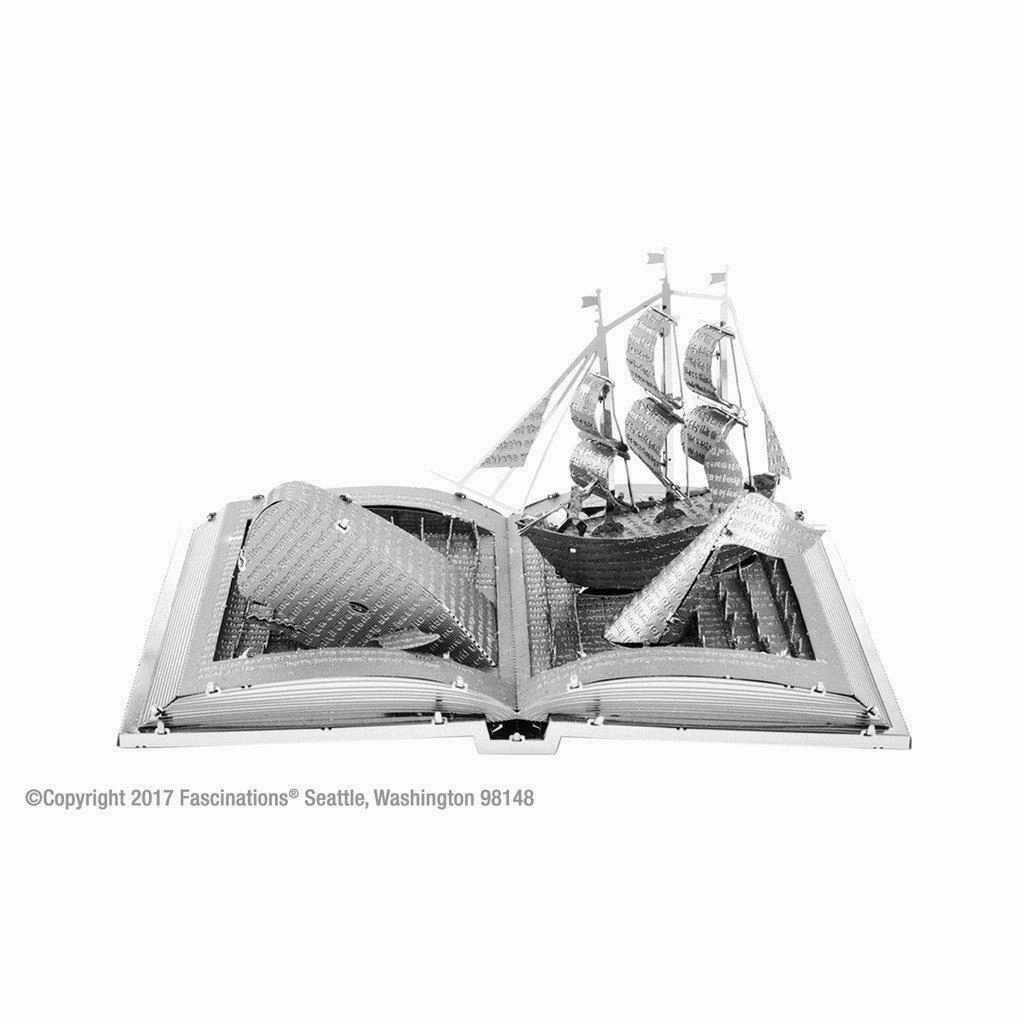 Moby Dick Book Sculpture