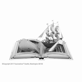 Moby Dick Book Sculpture