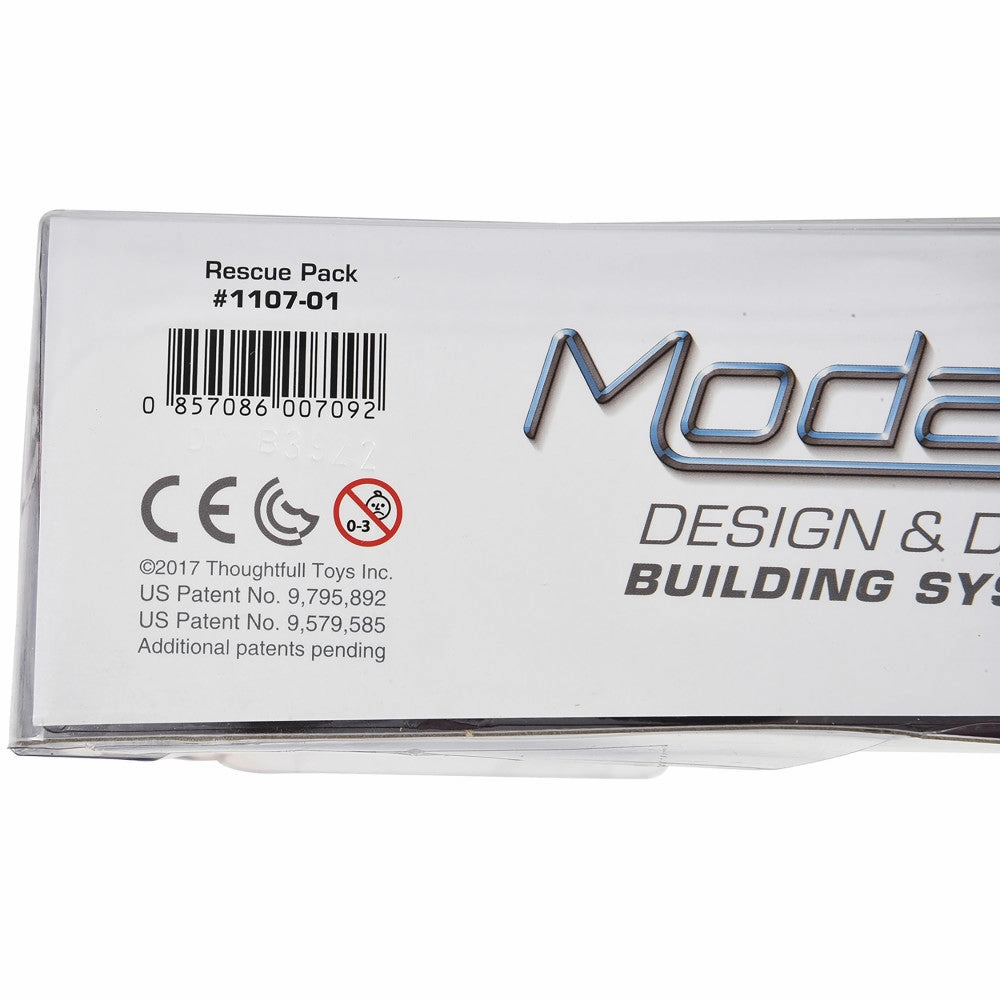 Modarri Deluxe 2 Car Rescue Pack - Creative DIY Toy Car Building Kit for Kids 6 