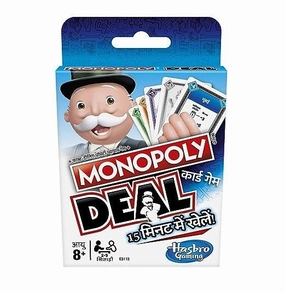 Monopoly Deal Card Game in Hindi (Multicolor), ForKids, Teens, Adults