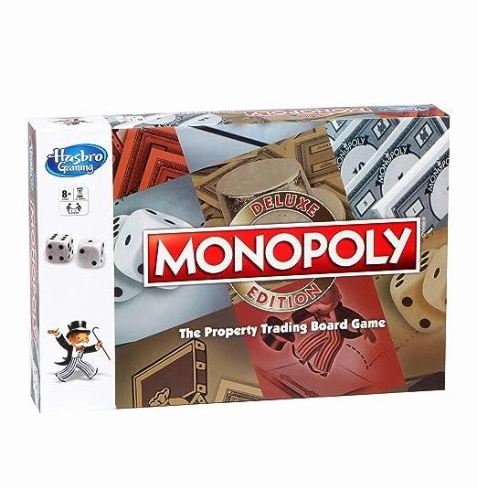 Monopoly Deluxe Edition Game, fantasy Board Game, Games & Puzzles for friends and Family