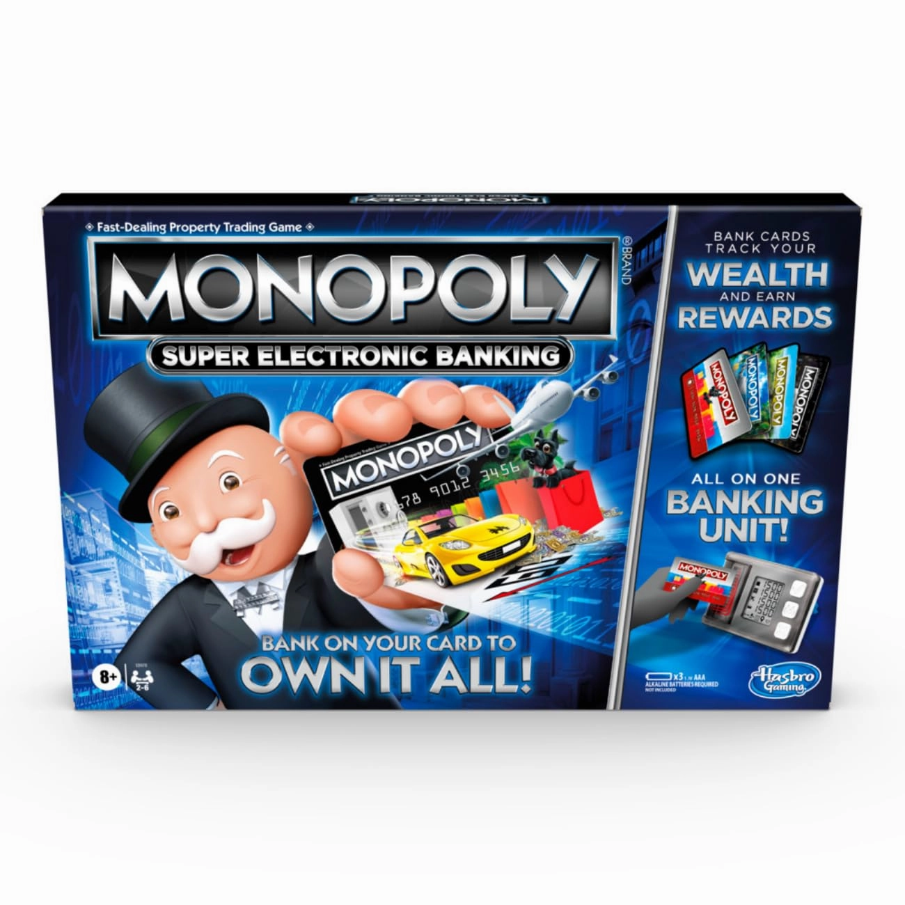 Monopoly Super Electronic Banking Board Game for Ages 8 and Up