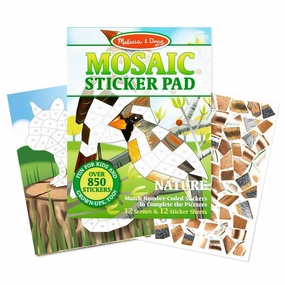 Mosaic Sticker Pad - Nature