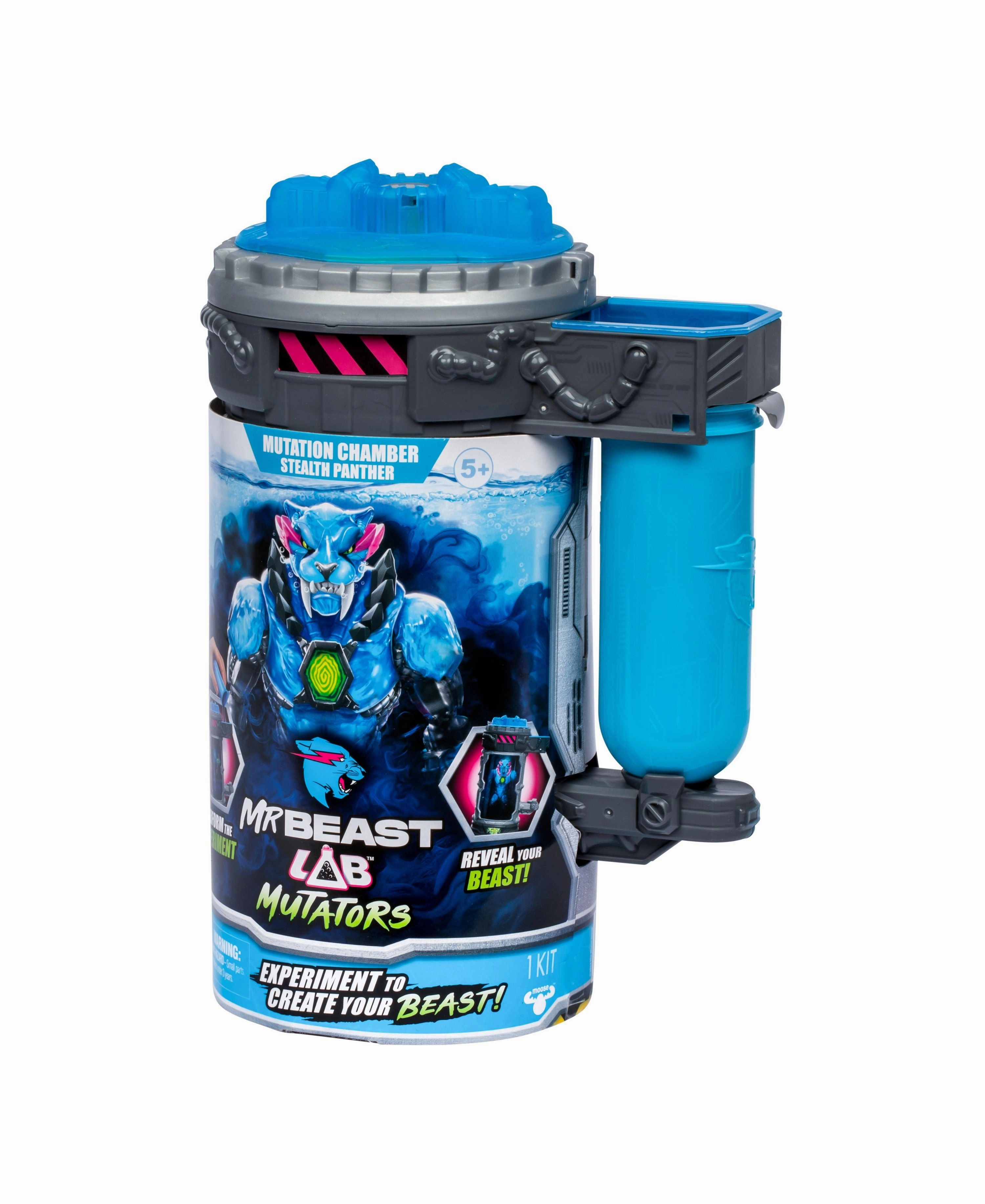Mr Beast Lab Mutator Stealth Panther Interactive Action Figure