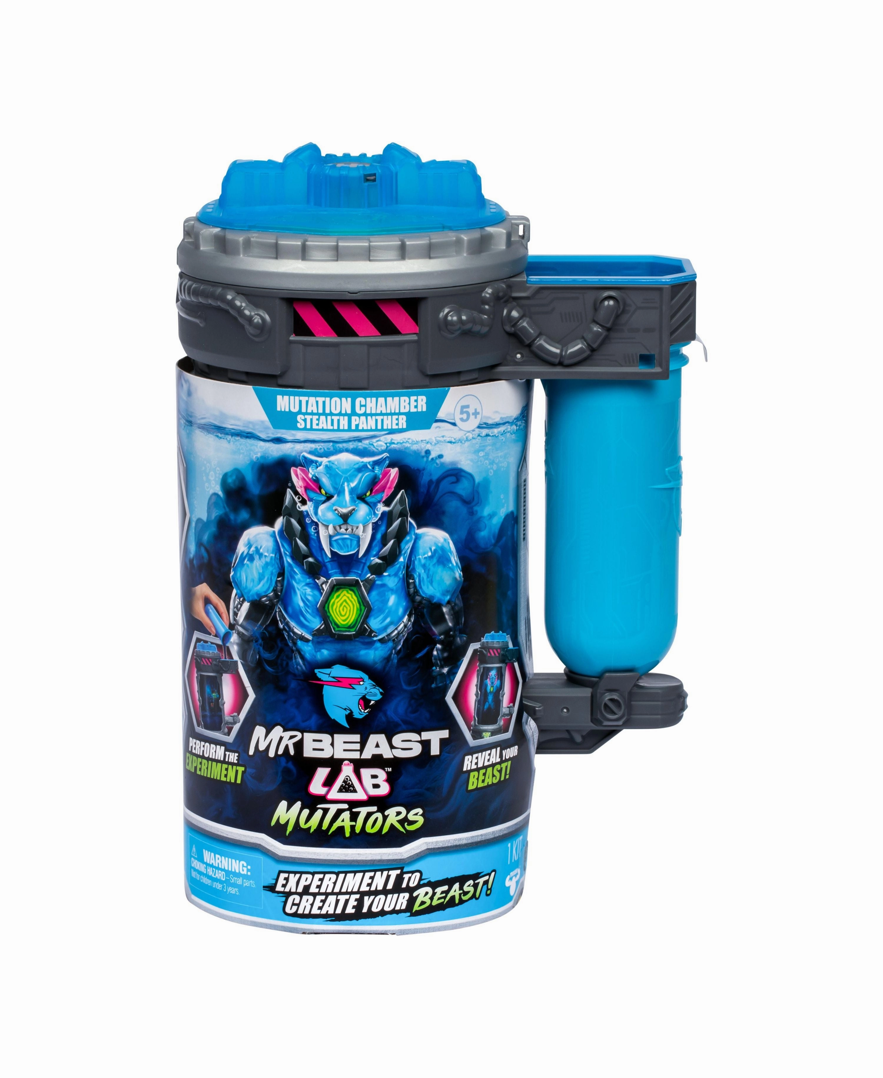 Mr Beast Lab Mutator Stealth Panther Interactive Action Figure