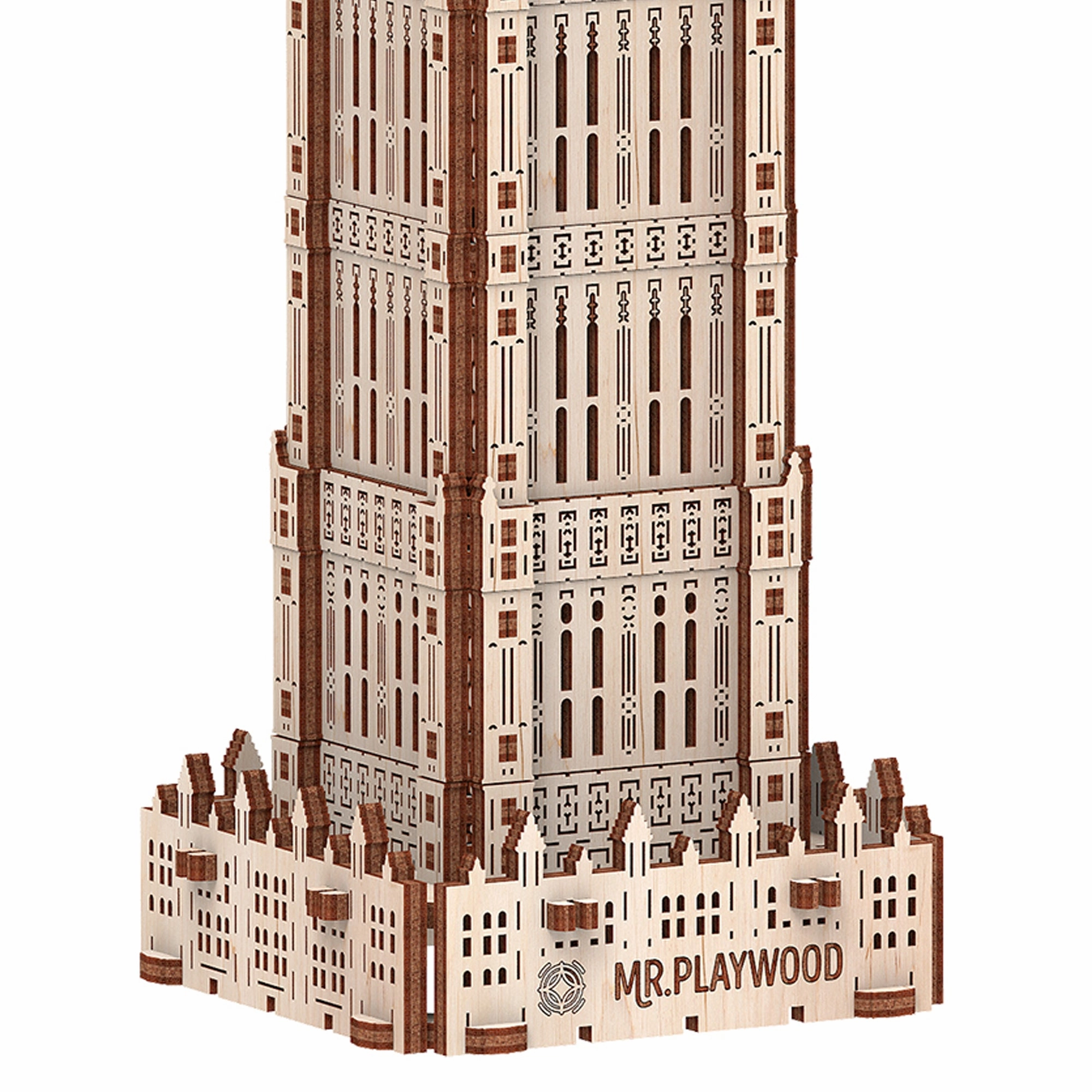 Mr.PLAYWOOD Big Ben 3D Wooden STEM Puzzle