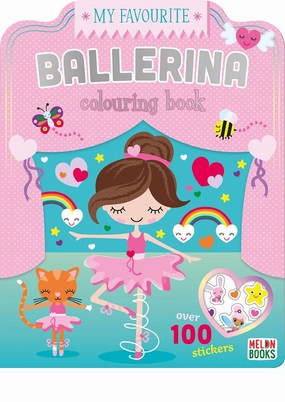 My Favourite Ballerina Colouring Book