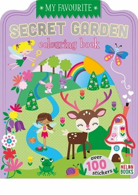My Favourite Secret Garden Colouring Book