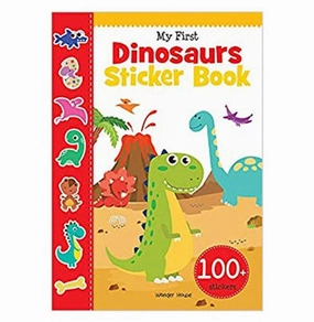 My First Dinosaurs Sticker Book: My first sticker books [Paperback] Wonder House Books