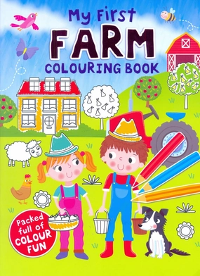 My First Farm Colouring Book