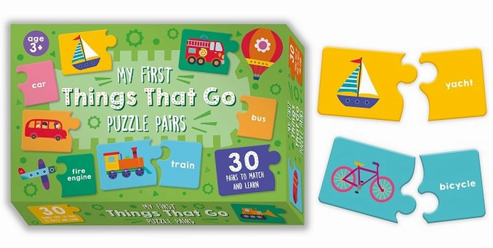 My First Things That Go Puzzle Pairs