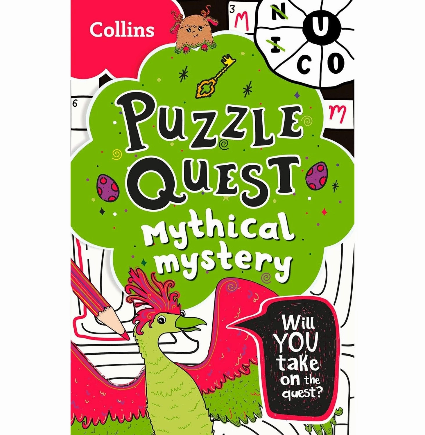 Mythical Mystery: Solve More Than 100 Puzzles in This Adventure Story for Kids Aged 7  Collins Kids and Hunt Kia Marie