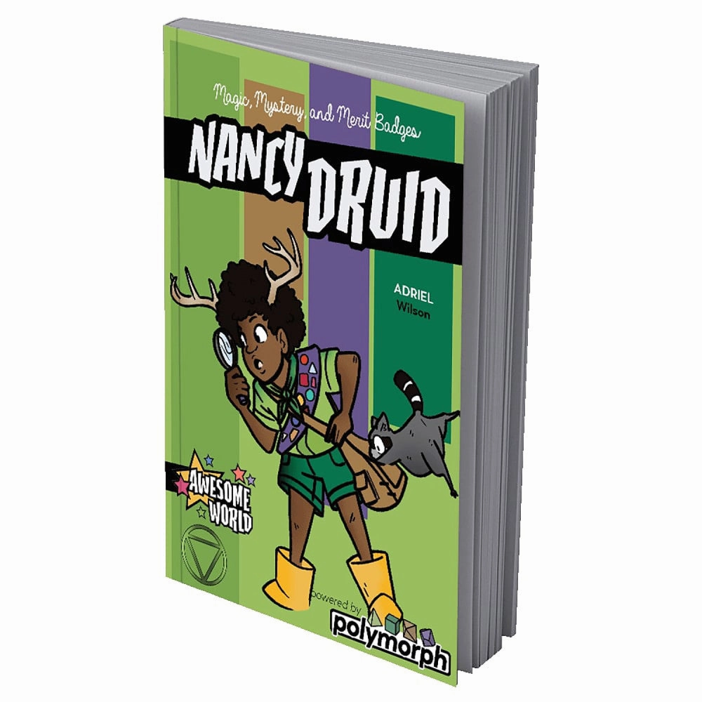 Nancy Druid: Mystical Detective - Softcover RPG Book for Ages 6 