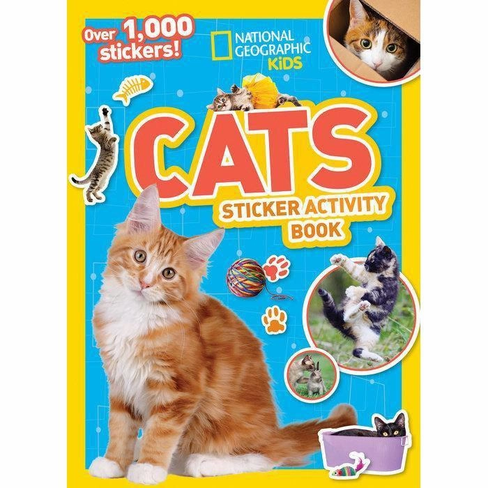 National Geographic Kids Cats Sticker Activity Book