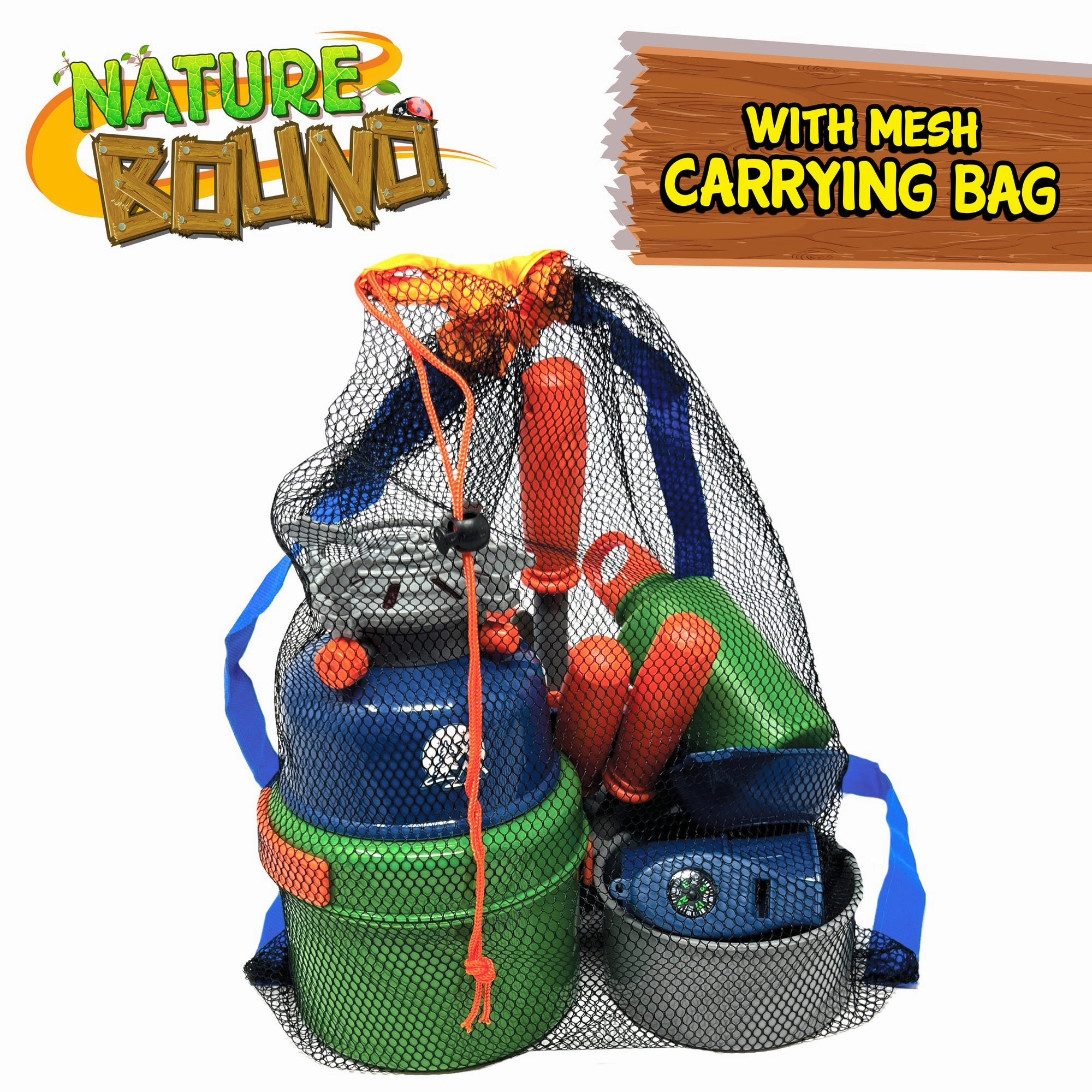 Nature Bound Camp Cookout Set with Light & Sound Burner for Kids, 15pc Set