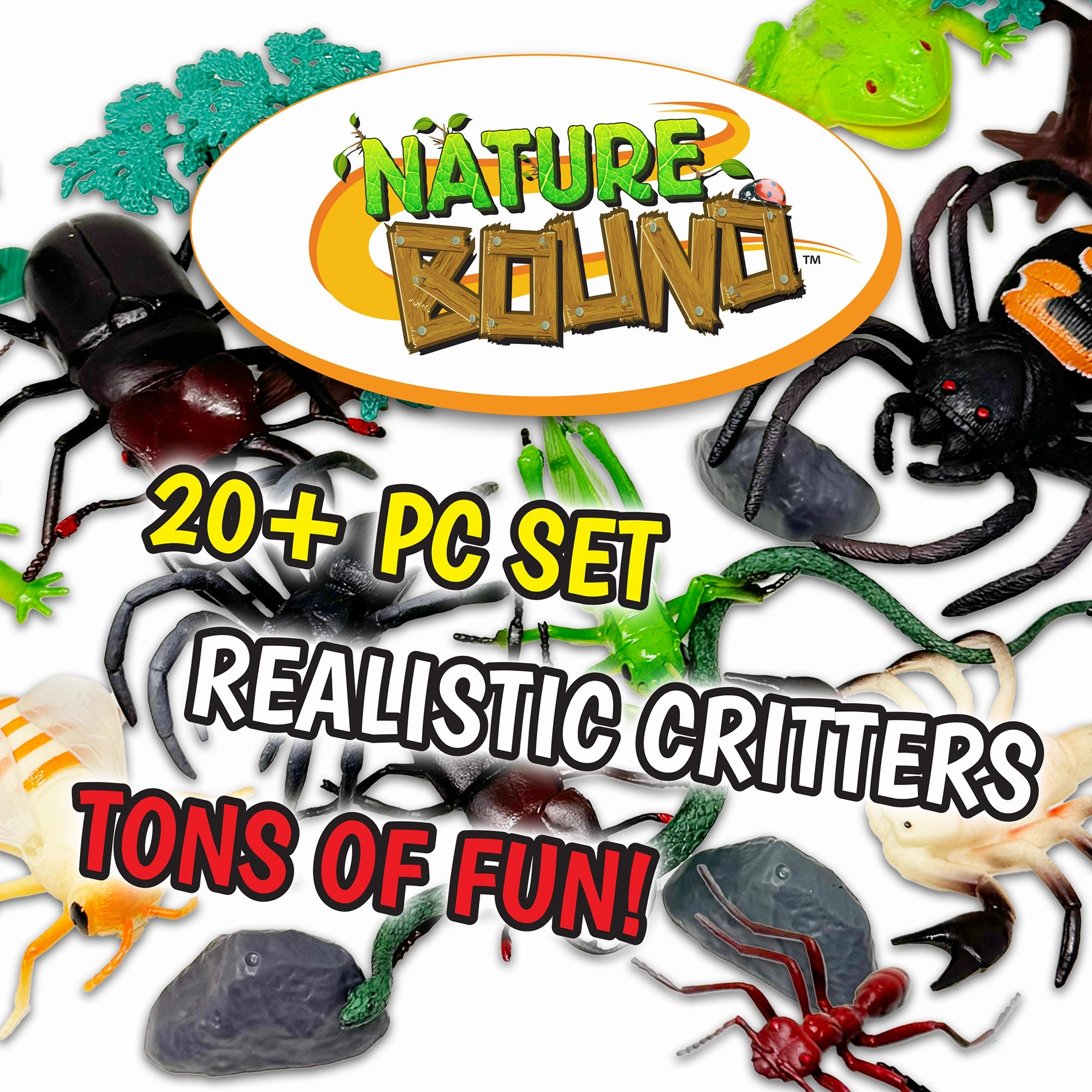 Nature Bound Critter Wonderland Bucket - 21pc Explore & Learn Set