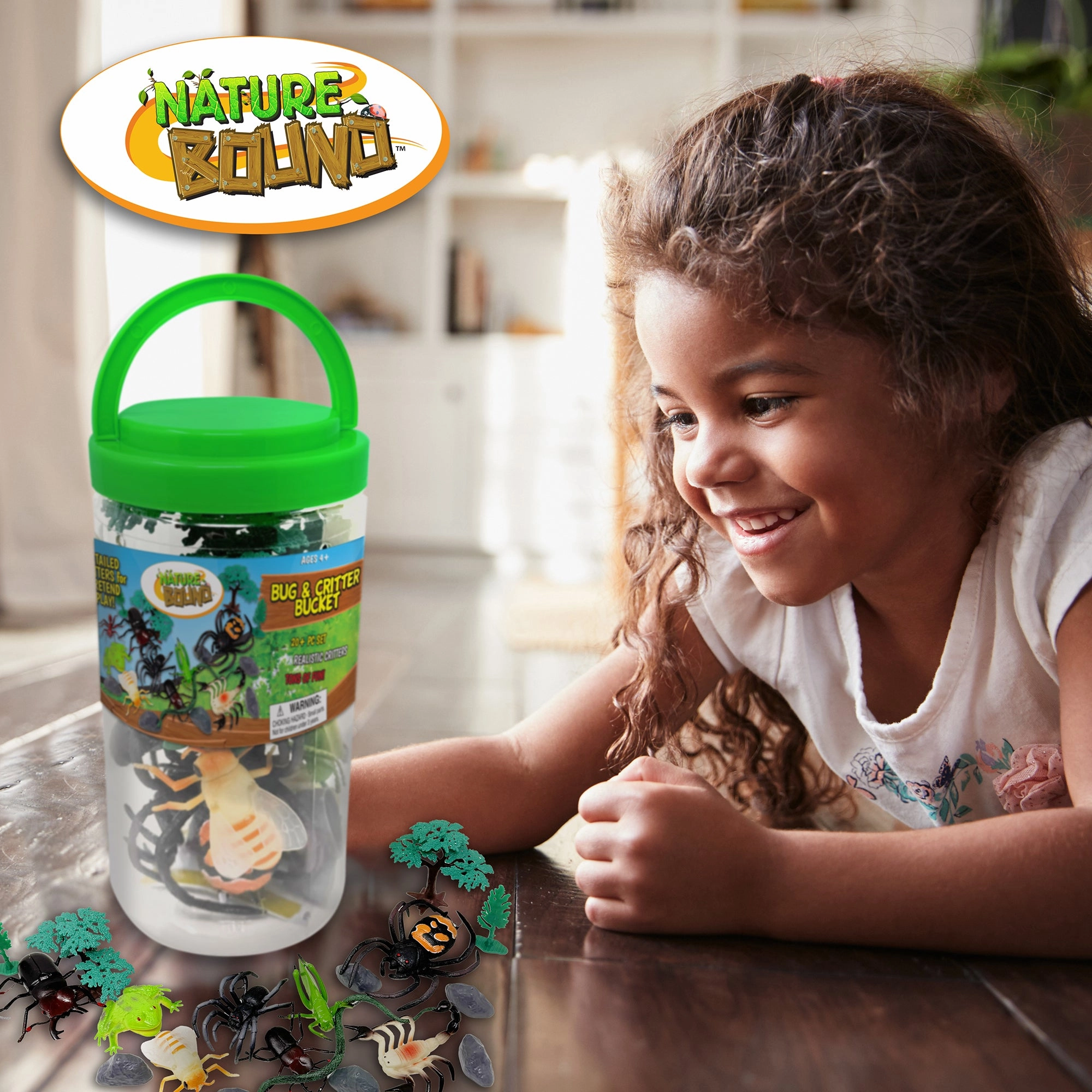 Nature Bound Critter Wonderland Bucket - 21pc Explore & Learn Set