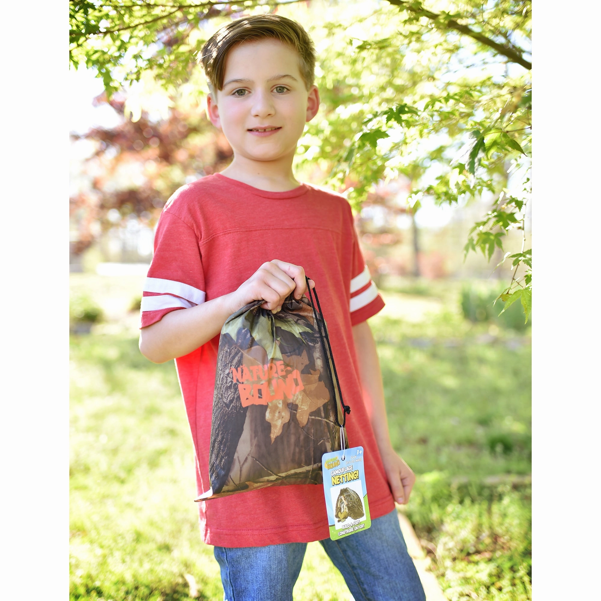 Nature Bound Kids Camouflage Netting for Ultimate Fort Building