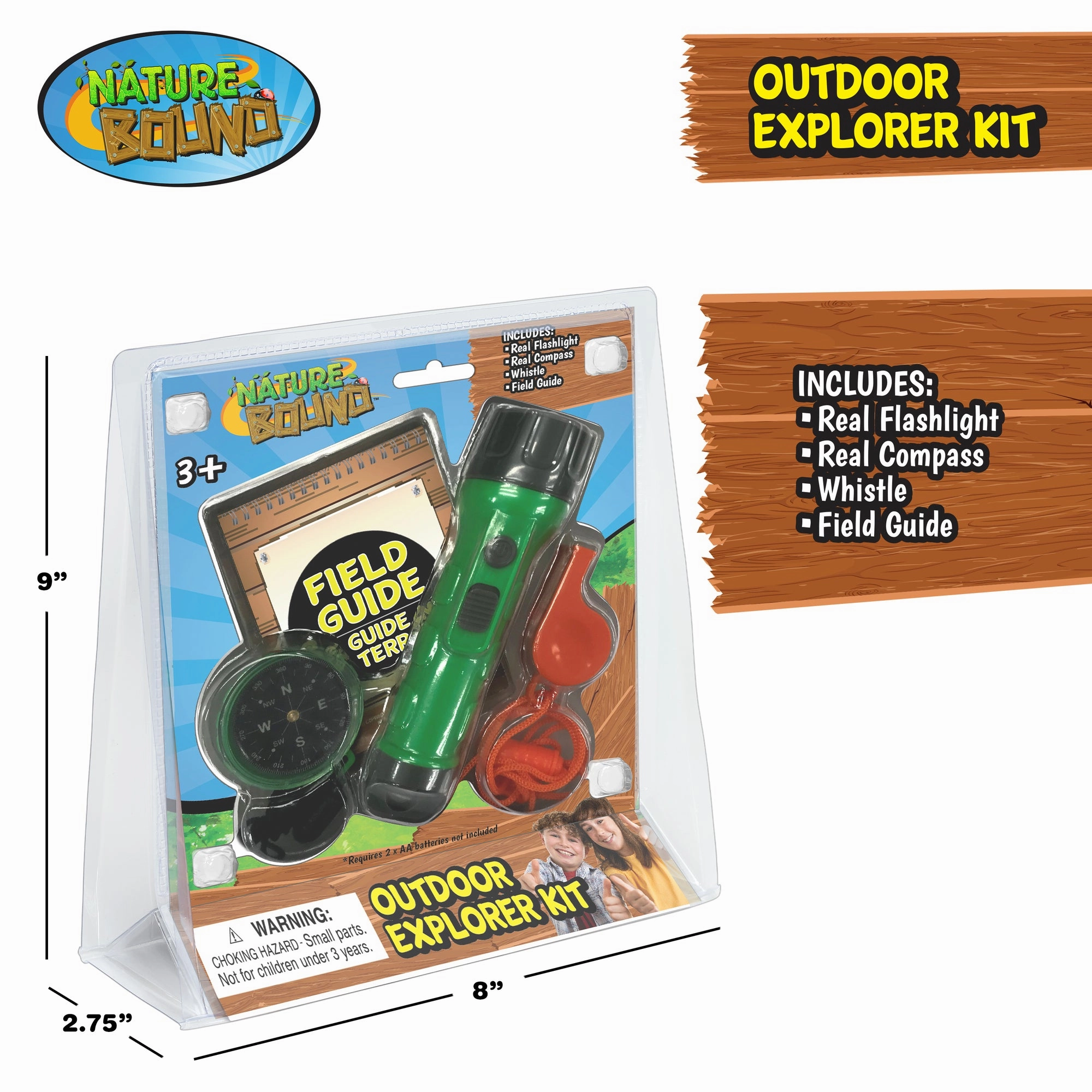 Nature Bound Outdoor Adventure Explorer Kit  4pc Set for Kids
