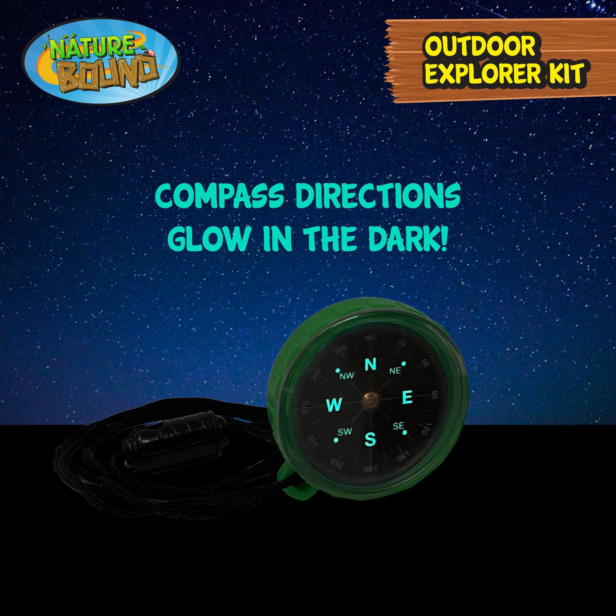 Nature Bound Outdoor Adventure Explorer Kit  4pc Set for Kids