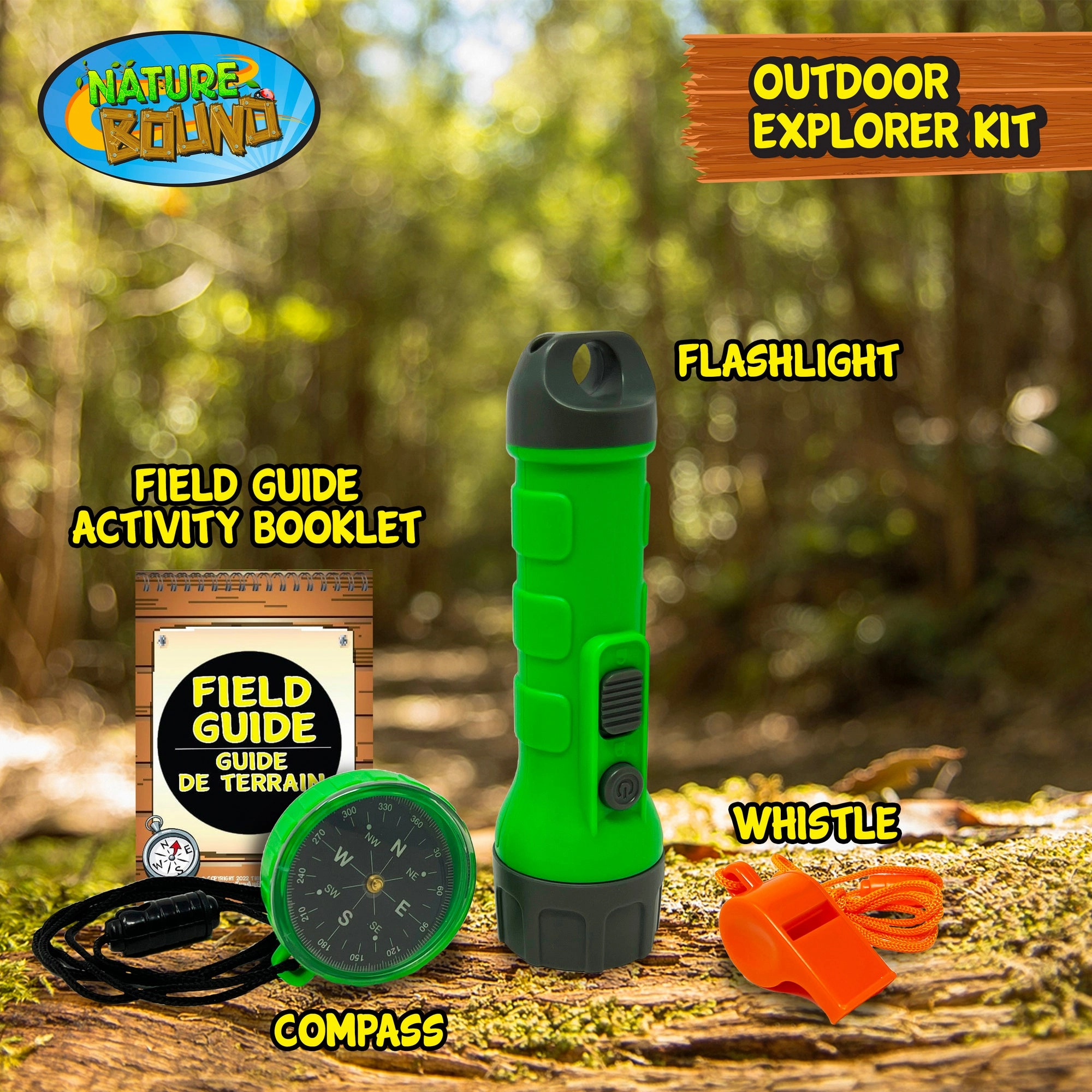 Nature Bound Outdoor Adventure Explorer Kit  4pc Set for Kids