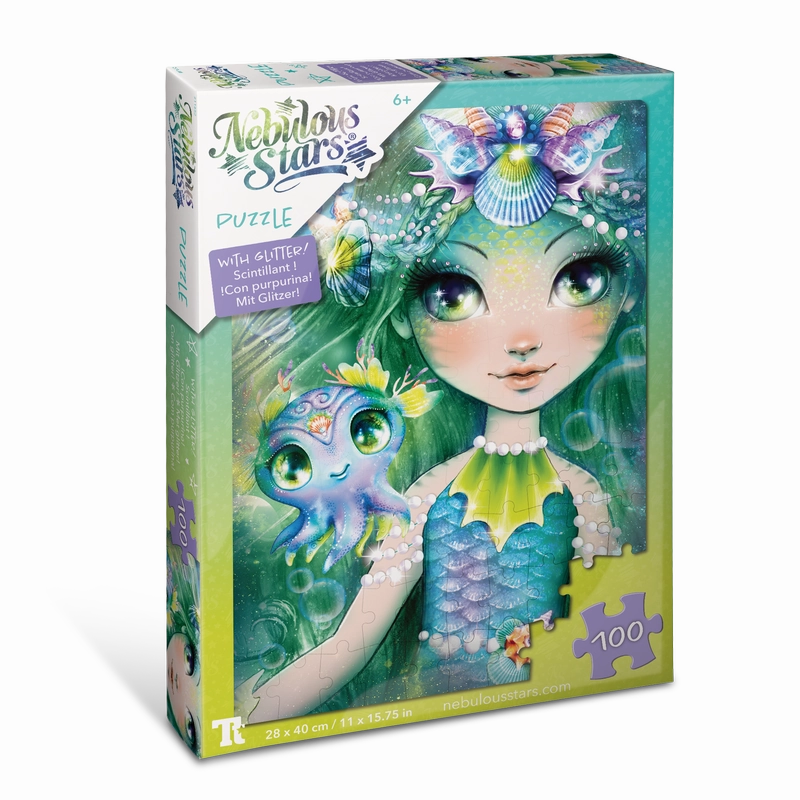 Nebulous Stars 100 Piece Glitter Puzzle Marinia & Octavia
