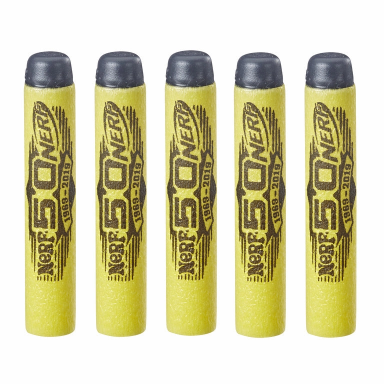 NERF 50th Anniversary 5 Dart Refill Pack