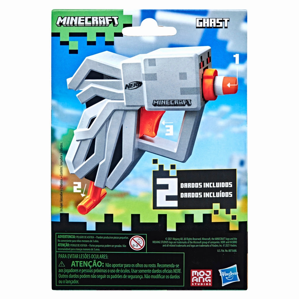 NERF Microshots Minecraft Ghast