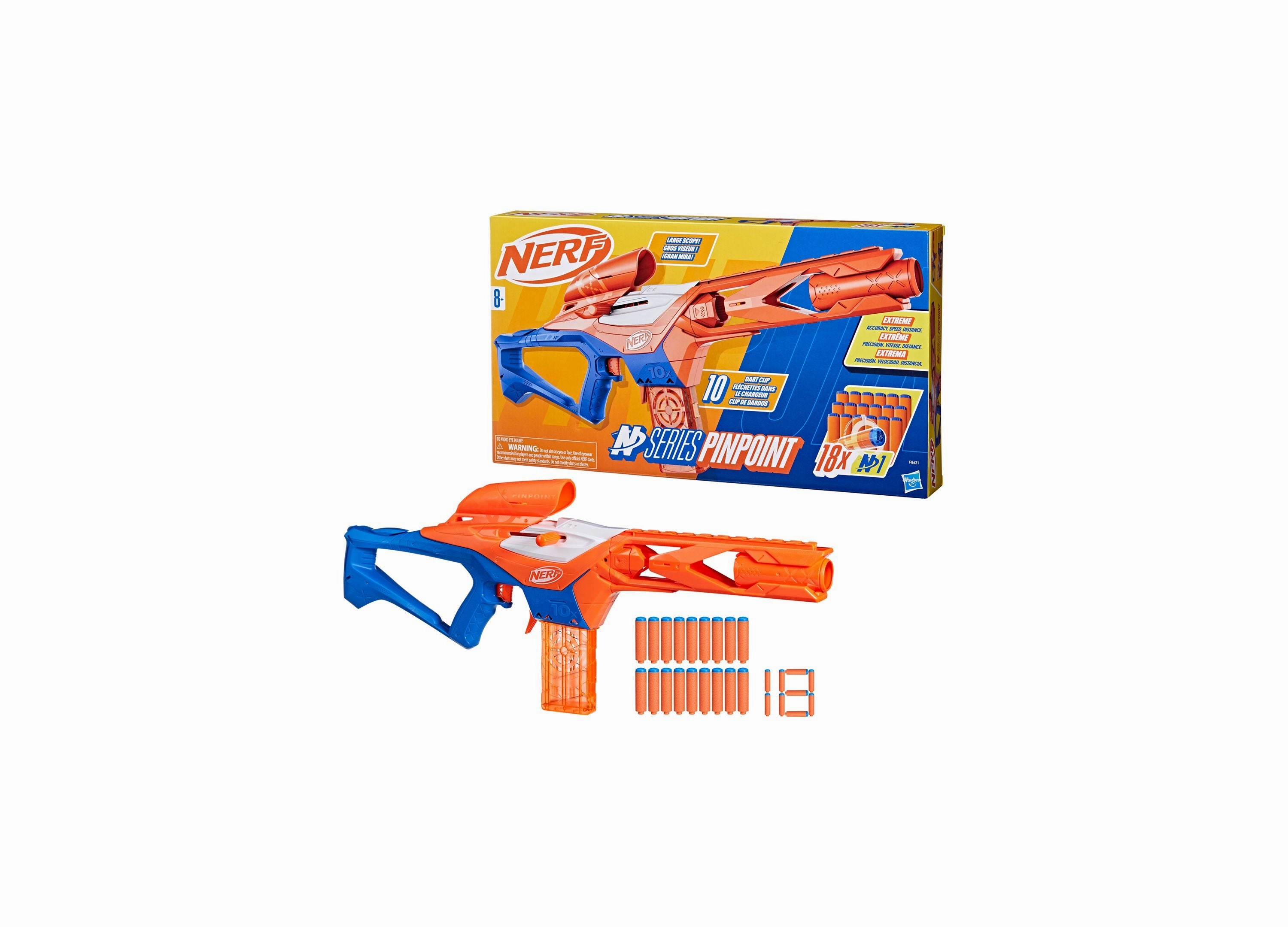 Nerf N Series Pinpoint Tactical Foam Dart Blaster