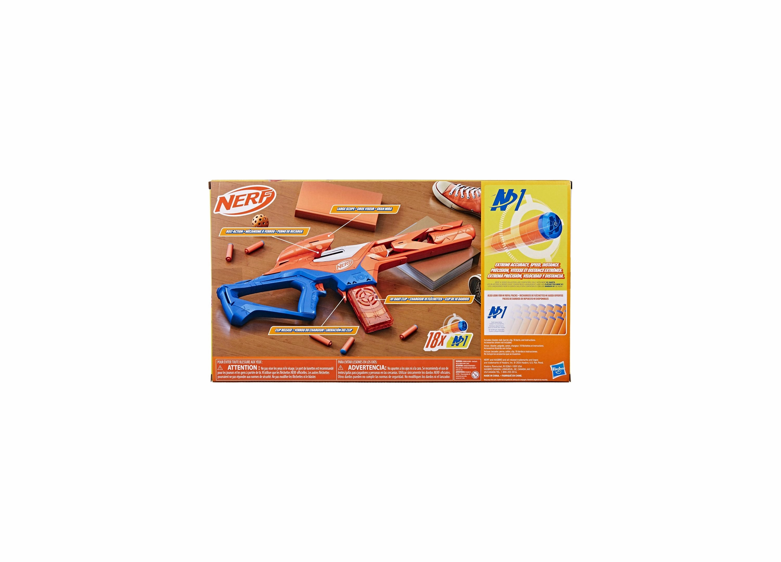 Nerf N Series Pinpoint Tactical Foam Dart Blaster