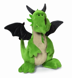 Nici Dragon Thorke Green 30cm Sitting