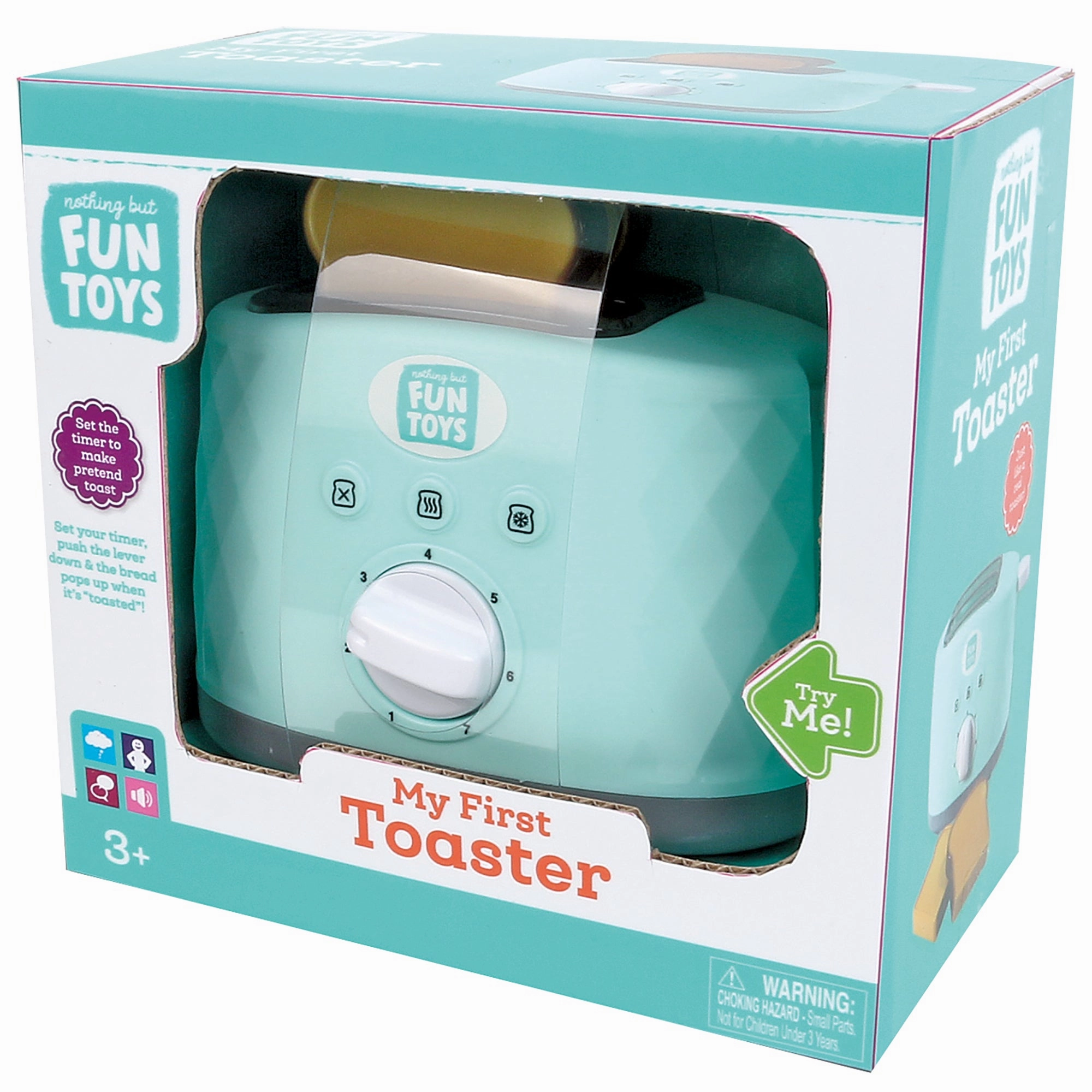 Nothing But Fun Toys My First Toaster - Teal