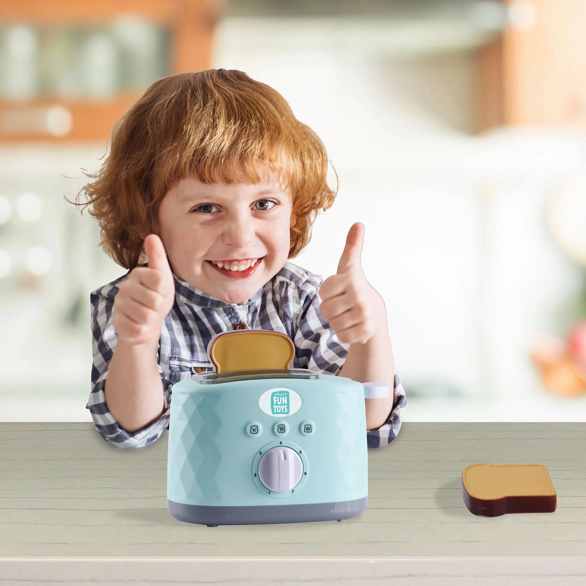 Nothing But Fun Toys My First Toaster - Teal