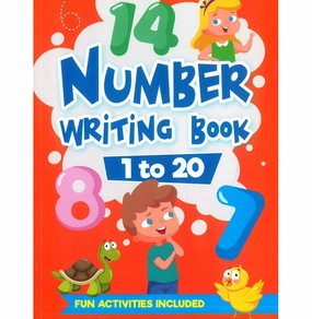 Number Writing Book 1 To 20