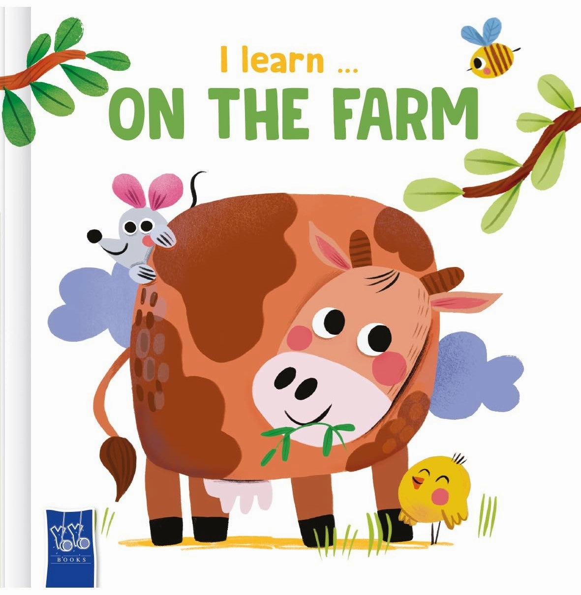 On the Farm: 1 Book & 3 Magnetic Level-up Jigsaws