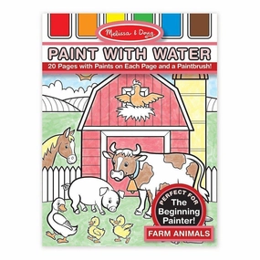 Paint with Water - Farm Animals