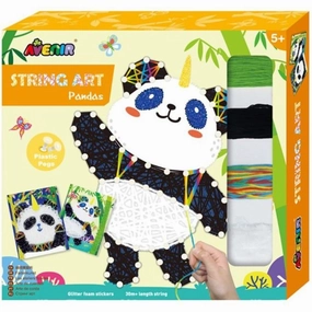 Panda String Art