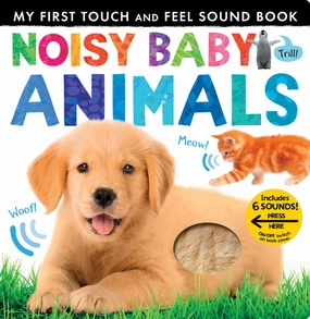 Patricia Hegarty's NOISY BABY ANIMALS Interactive Board Book