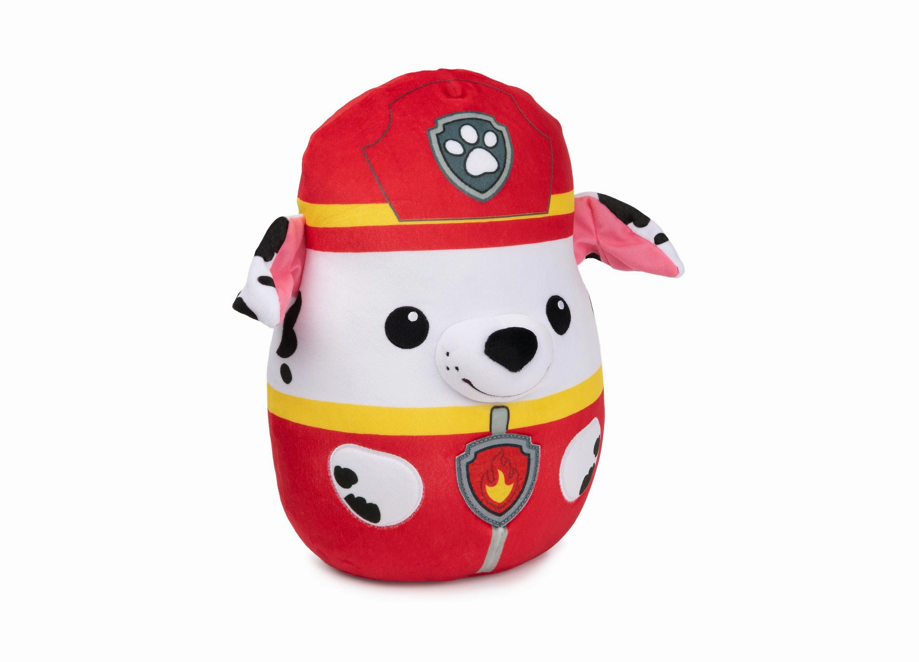 Paw Patrol 8-inch Marshall Squish Plush, Firefighter Uniform Stuffed Toy