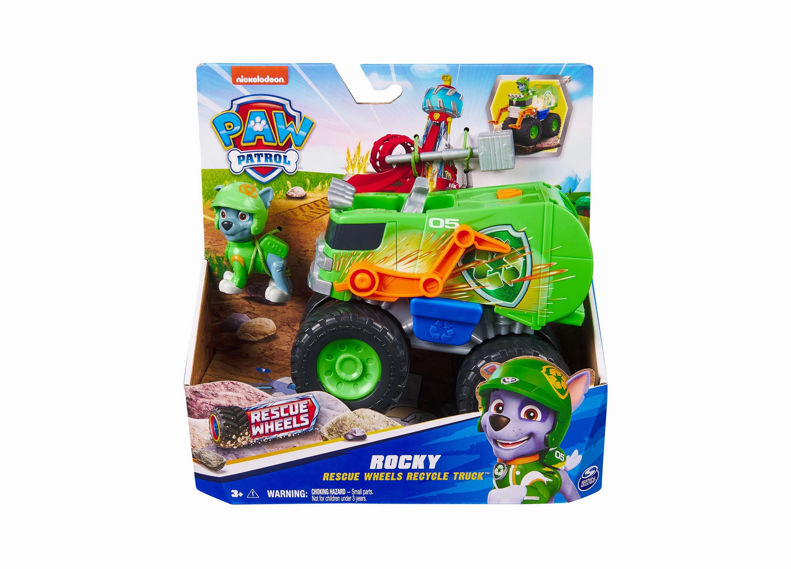 Paw Patrol Rescue Wheels Rocky's Off-Road Toy Truck