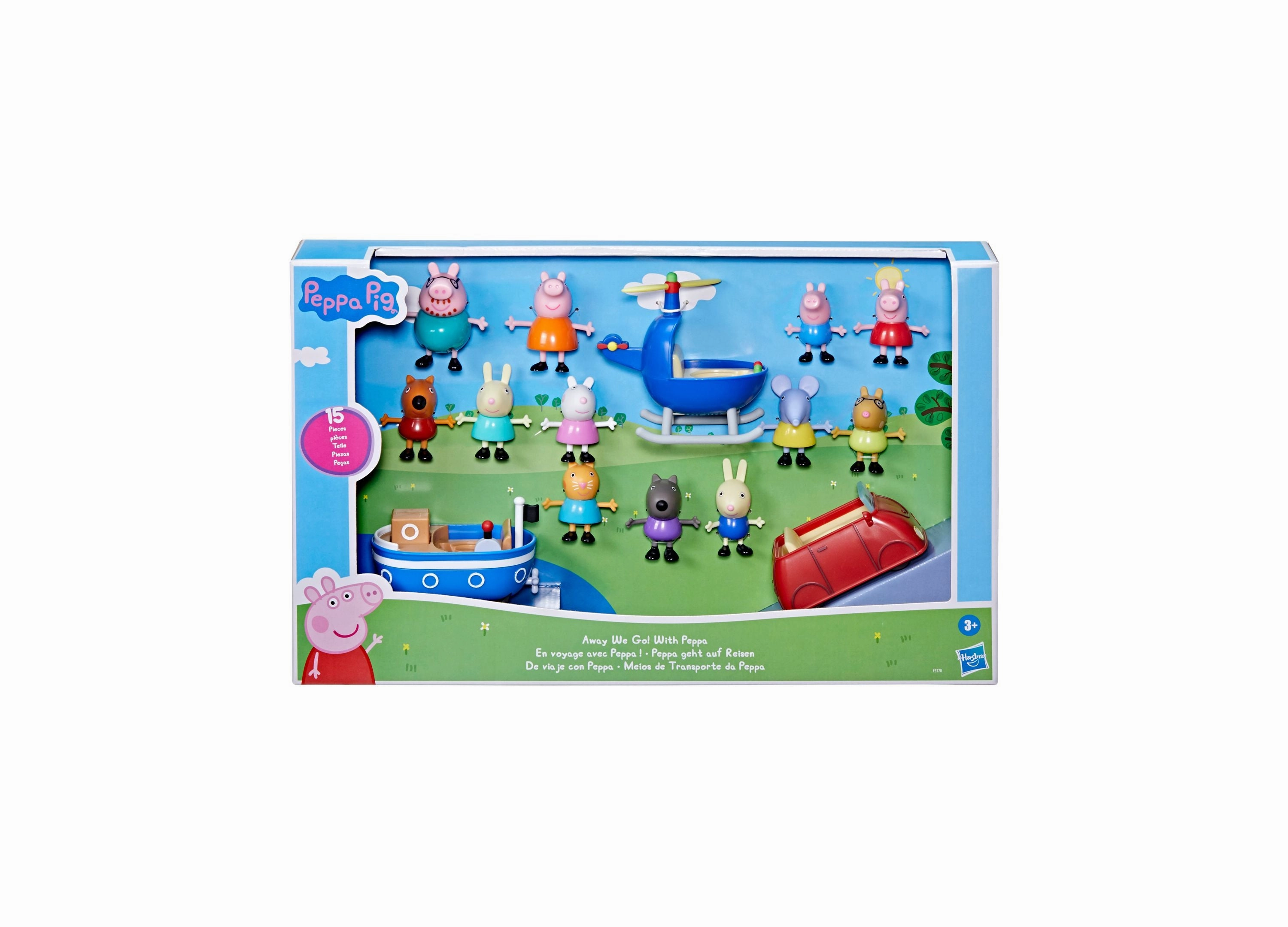 Peppa Pig Away We Go Playset - Macy's Exclusive Edition