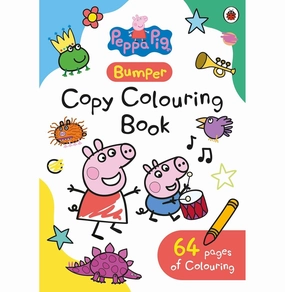 Peppa Pig: Bumper Copy Colouring Book : 64 Copy Colouring Activity Book [Paperback] Pig Peppa