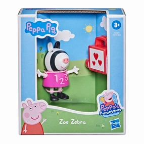 Peppa Pig Peppa's Fun Friends Figures Zoe Zebra With Lunchbox