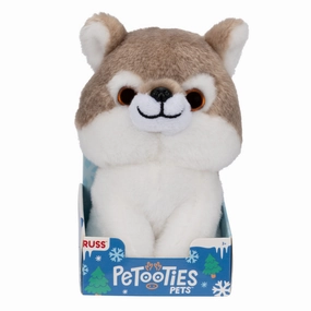 Petooties 4 Inch Wintry Friends Wolf
