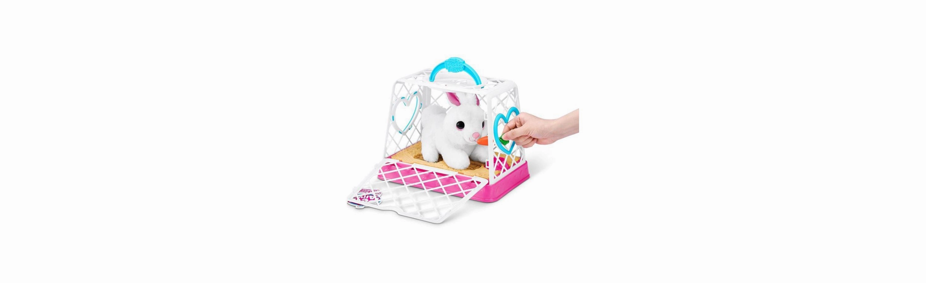 Pets Alive Mama Bunny & Baby Surprise Interactive Plush Set