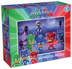 Pj Masks 50 Piece Xl Puzzle Into The Night