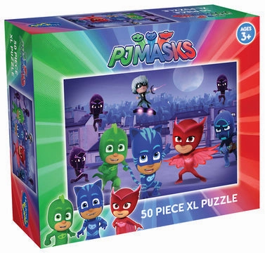 Pj Masks 50 Piece Xl Puzzle Into The Night