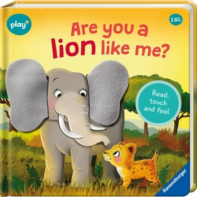 Play  Are You a Lion Like Me? Touch & Feel Board Book for Ages 18M 