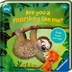 Play  Are You a Monkey Like Me? Touch & Feel Board Book for Ages 18m 